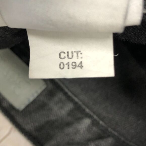 Boyish by Her Women Black Denim Shorts Size 27 Style Cody Cotton Blend B289 -4 - Picture 12 of 16